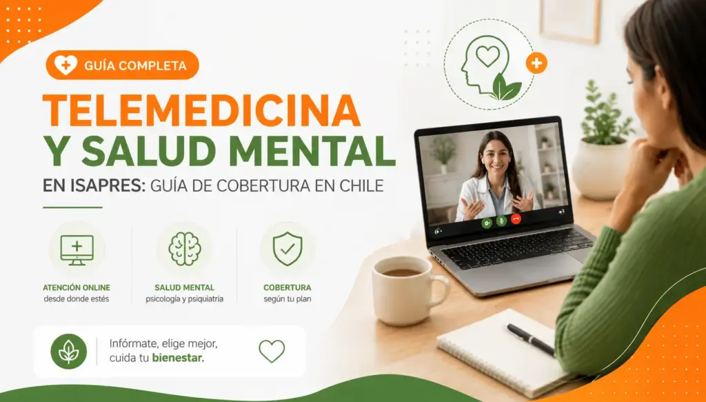 Telemedicina y salud mental en Isapres: guía de cobertura en Chile