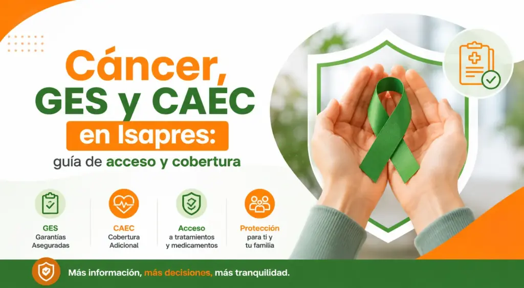 Cáncer, GES y CAEC en Isapres: guía de acceso y cobertura